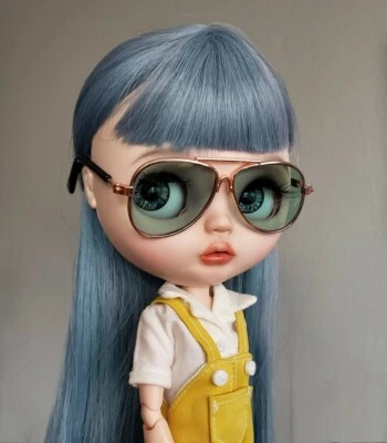 Óculos de sol aviador boneca Blythe óculos boneca Blythe óculos boneca BJD 1/6 - Imagem 1 de 3