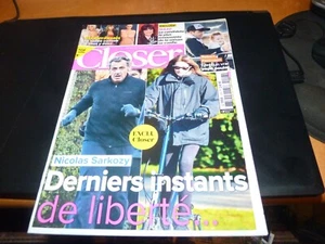 Revue "CLOSER N°1026 - 2025" Nicolas SARKOZY & Carla BRUNI, Robert PATTINSON - Foto 1 di 1