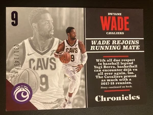2017-18 Panini Chronicles Purple 36 Dwyane Wade ed/149 - Bild 1 von 2