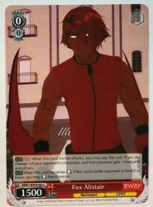 Weiss Schwarz Fox Alistair RWBY/WX03-065 NM/M - Picture 1 of 1