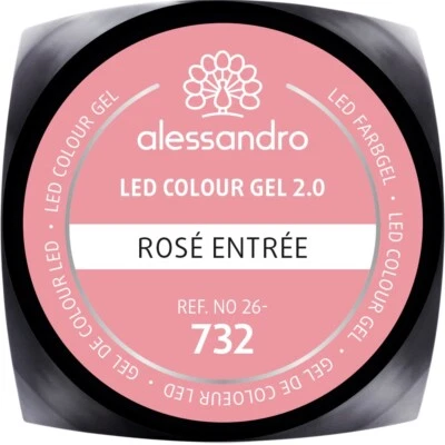 alessandro LED/UV Farbgel Frozen Ballet„Rosé Entrée"5ml NEU/OVP NEUHEIT 2021 - Bild 1 von 4