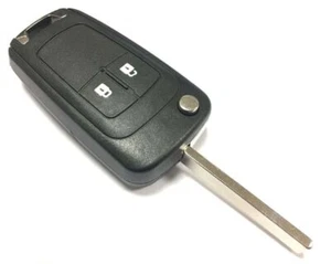 RFC 2 button remote flip key for Vauxhall Corsa E 2014 - 2019 434mhz HU100 - Picture 1 of 2