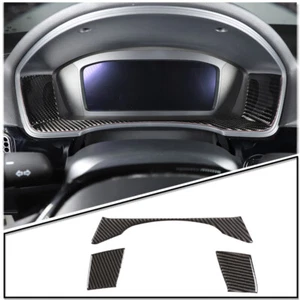 Carbon Fiber Dashboard Tachometer Decorate Sticker Trim For Honda Civic 2022 - Picture 1 of 9