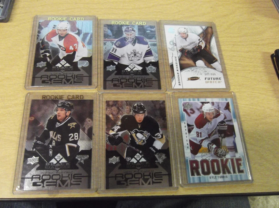 2008-09 BLACK DIAMOND HOCKEY #150 MARK FISTRIC ROOKIE GEMS - Image 1 of 1