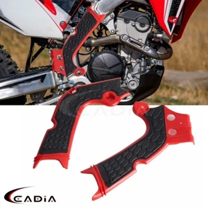 Protector de cuadro rojo negro para Honda CRF 250R RX 450R 450RX 300RX 2019-2017 - Imagen 1 de 11