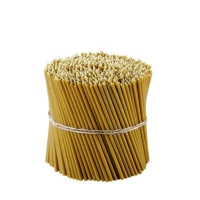 Velas de cera de abejas pura - Velas decorativas cónicas finas altas sin goteo sin humo... Foto 1 de 4