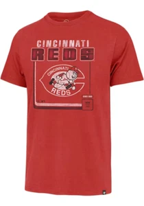 '47 Cincinnati Reds Red Borderline Franklin Short Sleeve Fashion T Shirt, Red, M - Picture 1 of 2