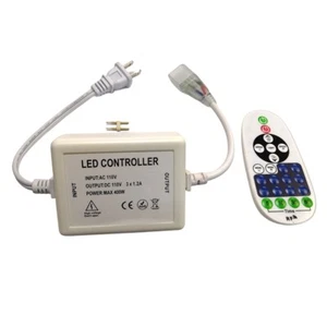 23 Key LED Dimmer Remote Controller for W8mm*H17mm Single Color LED Strip Light - Picture 1 of 13