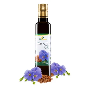 Biopurus Premium Cold Pressed Flax Seed Oil 250ml - Picture 1 of 1