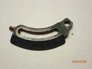 VINTAGE CRAFTSMAN WALKER TURNER TILT TOP TABLE SAW TILT SCALE CASTING - Picture 1 of 8