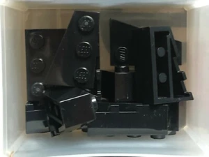 LEGO Parts - Black Wedge 3 x 2 Left - No 6565 - QTY 10 - Picture 1 of 1