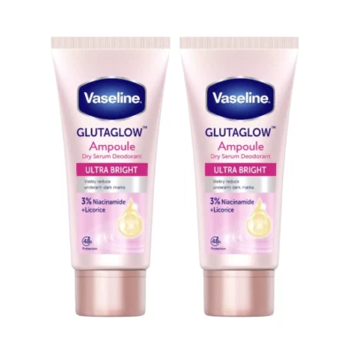 Vaseline Dry Serum Deodorant Ultra Bright Renew Gluta Glow Deo Ampoule 2 x 45ml - Image 1 of 4