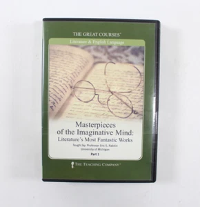 The Great Courses Masterpieces of the Imaginative Mind DVDs and Guidebook - Imagen 1 de 3
