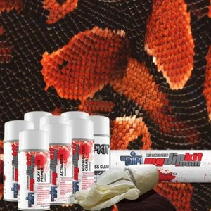 Hydrographic Film Hydrographic Kit Hydro Dipping Kit Red Cobra AP-109 - Bild 1 von 1