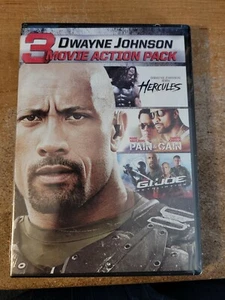 Dwayne Johnson 3 Movie Action Pack DVD Brand New - Picture 1 of 2
