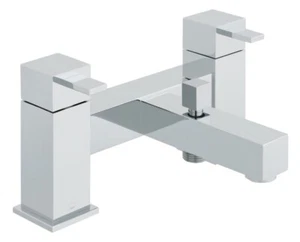 VADO TE SQUARE BATH SHOWER MIXER CHROME TE-130-C/P BNIB RRP £330 - Picture 1 of 2