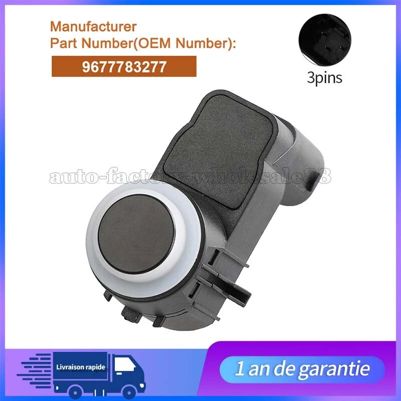 CAPTEUR DE STATIONNEMENT PDC 9677782977 POUR PEUGEOT 3008 CITROEN C3 DS3 NEUF
