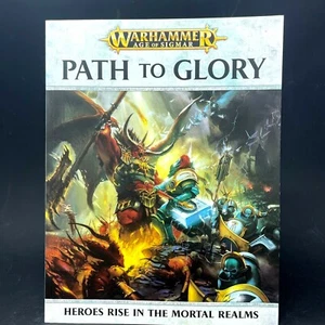 Warhammer Book Age of Sigmar Path to Glory Hereos Rise in the Mortal Realms - Picture 1 of 8