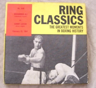 Ring Classics Super 8 Movie, Muhammad Ali vs Sonny Liston, 1964 - Image 1 of 2