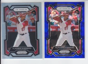 2 - 2024 Prizm VLADIMIR GUERRERO Silver + Blue Cracked Ice Angels #204 - Picture 1 of 2