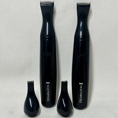 Lot 2 Remington Nose Ear Neck Detail Trimmer Travel Pocket Size Battery Powered - Image 1 of 4