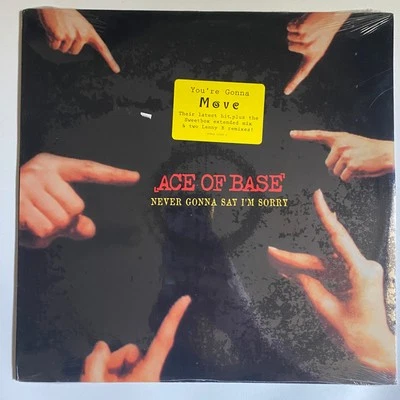 Ace Of Base “Never Gonna Say I'm Sorry” SEALED 1996 Vinyl 12" Remix Maxi Single - Image 1 of 2