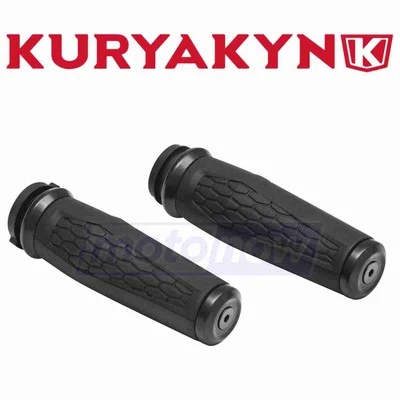 Kuryakyn Hex Grips for 2016-2017 Harley Davidson FLSTF Fat Boy - Control bc Foto 1 de 4