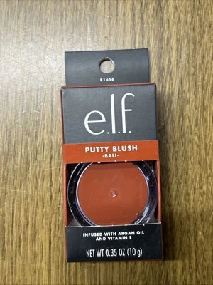 e.l.f. PUTTY BLUSH, INFUSED W/ ARGAN OIL & VITAMIN E, BALI, #81616 - NEW - Image 1 of 4