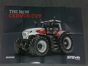 STEYR CERVUS CVT 6440 Traktoren Poster, ca. 79 cm x 59 cm groß ( P 10 ) - Bild 1 von 1