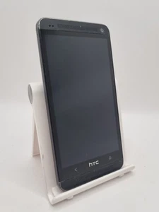 HTC One M7 Black 32GB Android Smartphone Cracked Faulty Spares & Repairs #E - Afbeelding 1 van 14