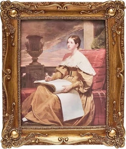 8x10 Vintage Picture Frame Gold, 8 by 10 Antique Frames with Gold - Picture 1 of 6