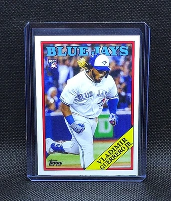 2019 Topps Throwback Thursday VLADIMIR GUERRERO JR Rookie PR /875 RC #248 - Image 1 of 2