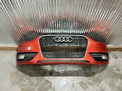 Conjunto de cubierta de parachoques delantero y parrilla OEM 11136 13-16 AUDI A4 Foto 1 de 4