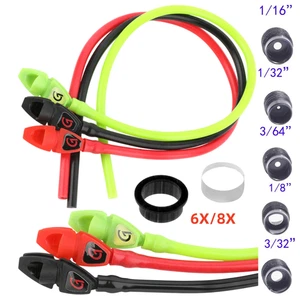 Juego de clarificador de mira de arco compuesto tubo de goma de tiro con arco tiro caza hágalo usted mismo - Imagen 1 de 22