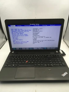 LENOVO THINKPAD E540 - BOOTS TO BIOS - INTEL I3 4000U - 4GB RAM - READ DESC - BB - Picture 1 of 8