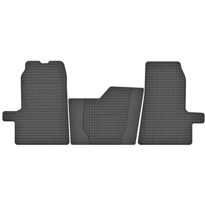 Rubber Floor Mats Set of 3 for Ford Transit 2000 - 2013 - Image 1 of 4