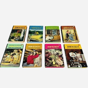 1961 Mechanix Illustrated How-To-Do-It Encyclopedia Set 1, 2, 3, 5, 6, 7, 8, 9 - Bild 1 von 9