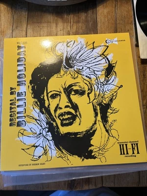 Billie Holiday 2004 German Press Recital Clef Records MGC-686 Vinyl Like New - Image 1 of 4