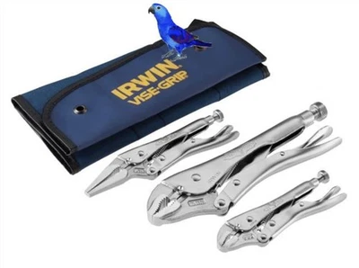 Irwin Vise-Grip Quick Release Curved,Long Nose Locking Pliers 10WR 6LN 5WR TVG73 - Image 1 of 3