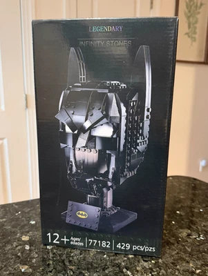 Super Heroes Batman Cowl Helmet 429 pcs– No Brand Name Christams Gift - Image 1 of 4