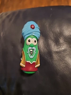 FIGURA VEGGIE TALES 2004 BELÉN NAVIDAD HOMBRES SABIOS LARRY EL PEPINO Foto 1 de 4