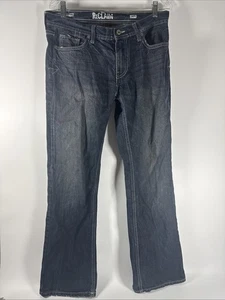 Reclaim Jeans Low Rise Boot Cut Straight Leg Men's 32x32 Denim 100% Cotton - Picture 1 of 16