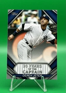 Serie de actualización Topps 2020 - 20 años del capitán Derek Jeter #YOC-05 Yankees - Imagen 1 de 3