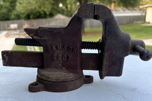 Samson 5207 Swivel Bench Vise Vice workshop mechanic tool - Picture 1 of 11