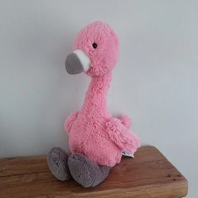 Jellycat Bashful Medium Pink Flamingo  - Image 1 of 4