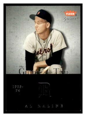 2004 Fleer Greats of the Game #21 GOT Al Kaline Glory of Their Time #/1955 - Image 1 of 2
