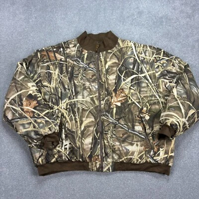 RealTree Jacket Adult Extra Large Brown Work Wear Insulated Hunting Camo Mens - Image 1 of 4