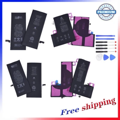 NUEVA Batería de Litio de Polímero de Alta Capacidad para iPhone 6 7/8 Plus X 11 12 Pro Max Foto 1 de 4