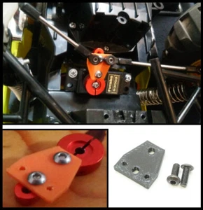 Servo Saver Delete Steering Upgrade for Tamiya Lunchbox & Pumpkin RC Truck - Picture 1 of 2