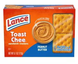 Lance Sandwich Cracker, 6er Pack ALLE VARIANTEN! FÜR GÜNSTIG! Toasty, Nekot, PB, + - Bild 1 von 10